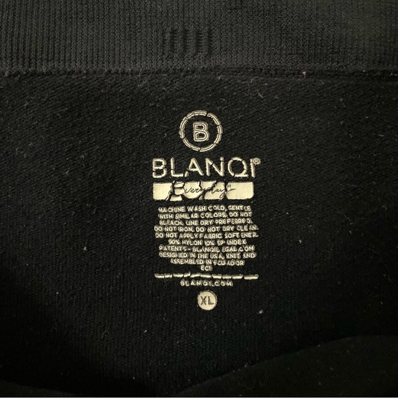 BLANQI Everyday Belly Support Maternity Leggings Navy XL - Picture 2 of 2